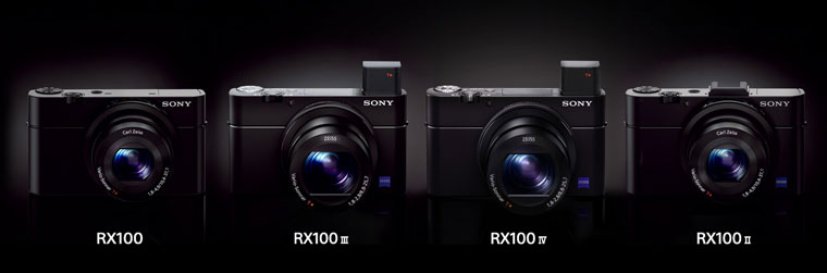 Toutes les version du DSC-RX100 Sony